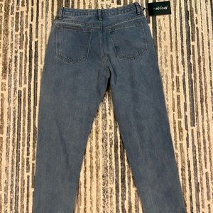 NWT Nasty Gal Blue Denim Jeans